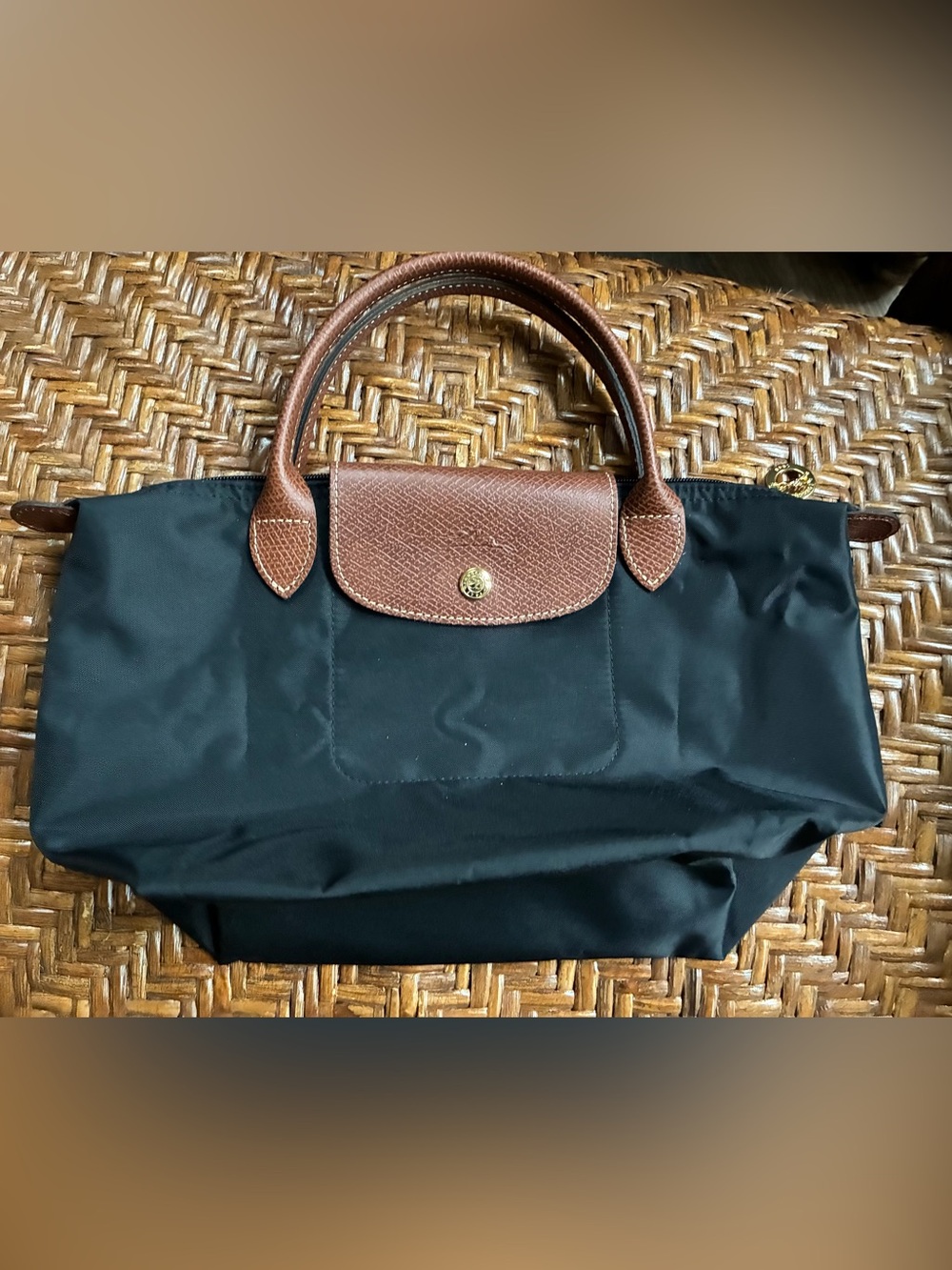 Longchamp Le Piliage Small Black Bag